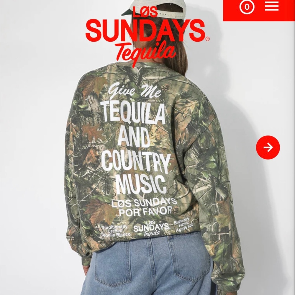 Los Sundays Camouflage Sweatshirt
